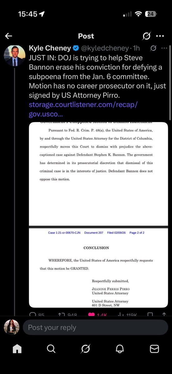Q23HQMVP's tweet image. Bannon: “If Trump doesn’t win, many of us are going to prison.”
DOJ: Immediately moves to erase Bannon’s conviction.
Epstein files: Mention Bannon multiple times.
Me: “Ah. So the protection order is active. Narrative stability &amp;gt; legal integrity.”
#SilentWarden #NarrativeControl