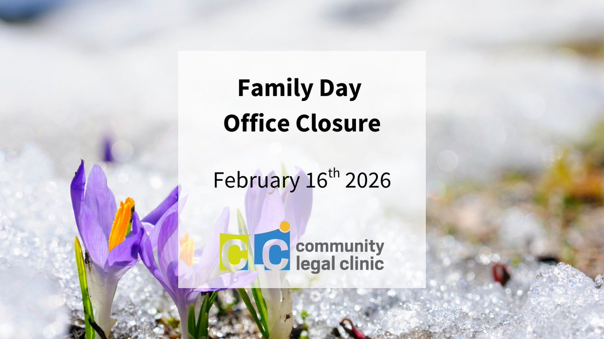 Community Legal Clinic - Fort McMurray tweet media