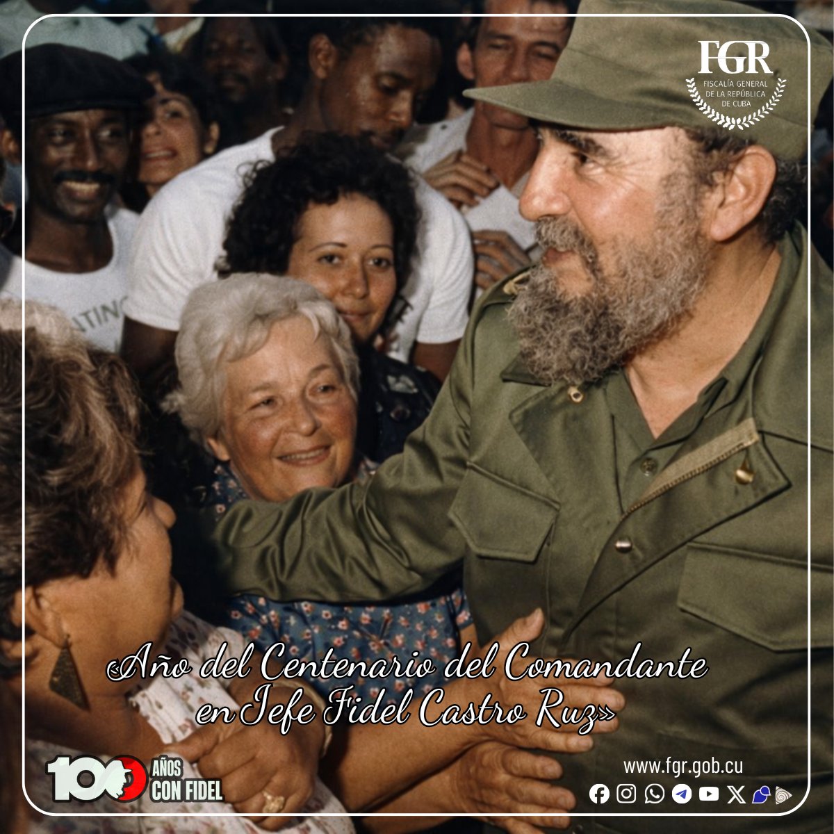 #100AñosConFidel: «#Cuba ha experimentado la solidaridad de los pueblos, esa palabra está llena de sentido para los cubanos y por eso nosotros, que sabemos lo que es la solidaridad mundial, nos sentimos obligados con todos los pueblos que necesitan de nuestra solidaridad»