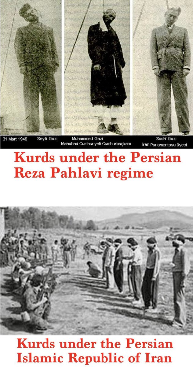 KurdishGalGadot's tweet photo. And people wonder why Kurds say No Monarchy No Mullahs. 

Free Kurdistan from oppressive regimes https://t.co/clP6uGdAKm