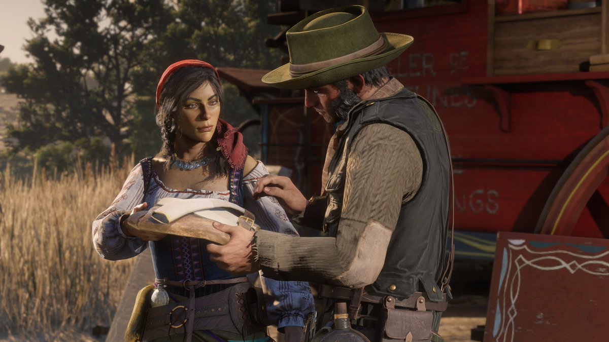 RockstarGames's tweet image. Fortune favors the bold, but it also rewards the determined. 

Sell Collector Sets to Madam Nazar in Red Dead Online for 2X RDO$ and XP. 

Discover Collectibles for 3X Role XP and get 3X RDO$ and XP in the Salvage and Condor Egg Collector Free Roam Events: rsg.ms/eb3756f