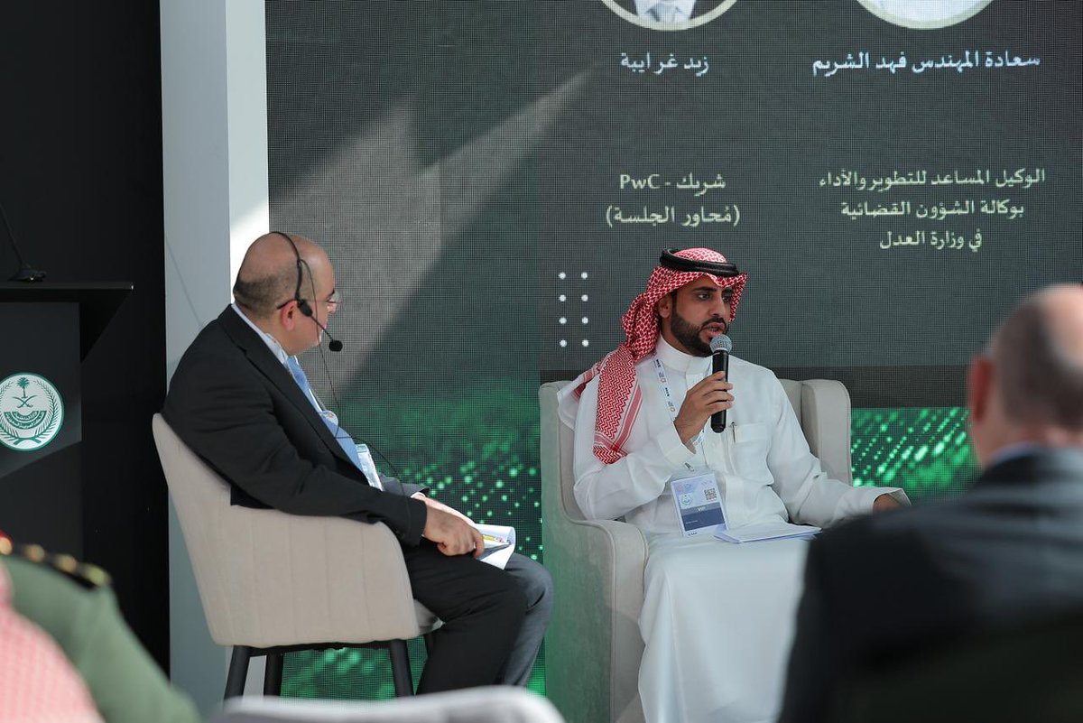 pgd_KSA's tweet image. 📸| جانب من مشاركة اللواء الدكتور فهد العصيمي بورقة عمل ضمن الجلسات الحوارية لوزارة #الداخلية_في_معرض_الدفاع_العالمي.
#WDS2026