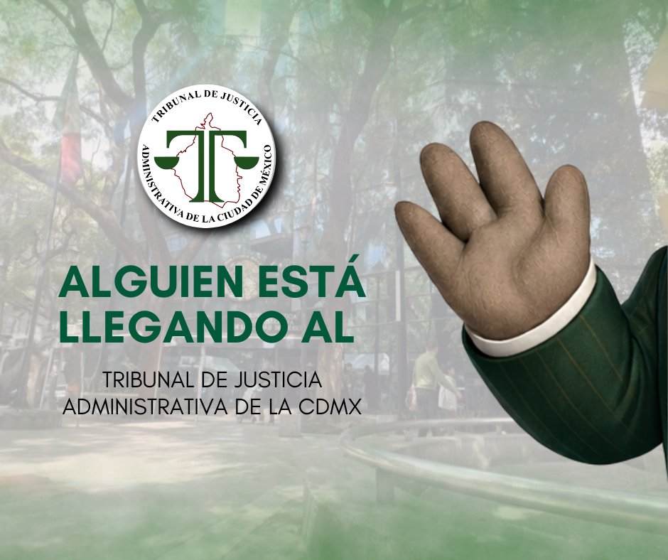 TJA_CDMX's tweet photo. Alguien está por llegar… 📷
Muy pronto, una nueva incorporación al
Tribunal de Justicia Administrativa de la Ciudad de México 📷 https://t.co/apgBaHQRaQ