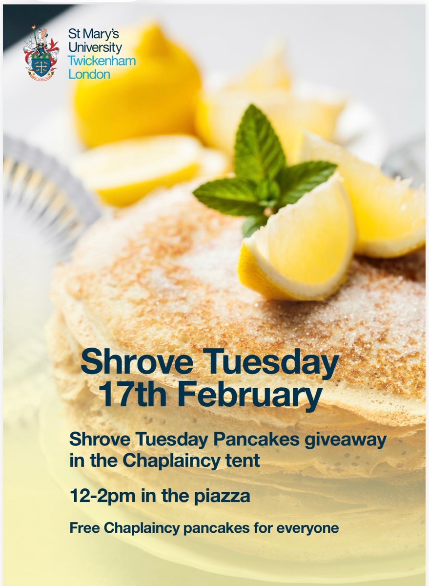 St Mary's University Chaplaincy tweet media