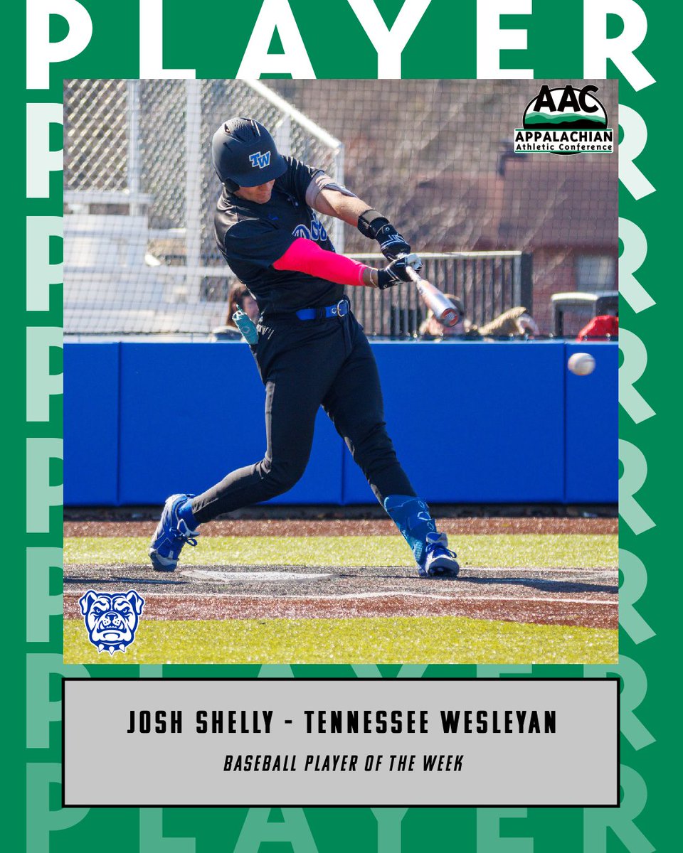 Congrats to this week's #AACBB Players of the Week!

Pitcher: Ryan Coughanour, <a href="/TMUBears/">Truett McConnell Athletics</a> 
Player: Josh Shelly, <a href="/twbulldogs/">TWU Bulldogs</a> 

➡️ bit.ly/4aKsE1J

#NAIASBaseball | #ProudToBeAAC | #TheRightWayToPlay