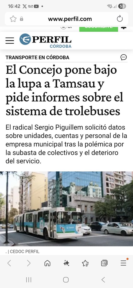sergiopiguillem's tweet photo. El sistema de transporte de la ciudad es un tobogán sin fin.
A los  colectivos incendiados, rotos y/o accidentados, se sumo la escandalosa subasta de 40 unidades a precio muy bajo, la precarizacion del sistema sin licitación a la vista y el vaciamiento sistematico del sistema de trolebuses.
HASTA DONDE NOS QUIERE LLEVAR EL PERONISMO!