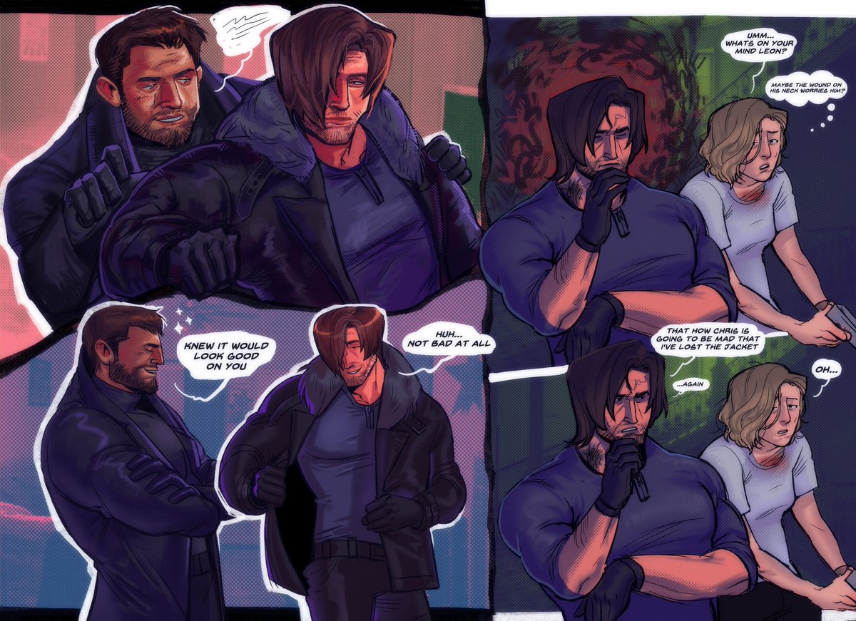 N3LOANGELO's tweet image. when ur bf is too irresponsible with his belongings 😔 #chreon #ResidentEvil