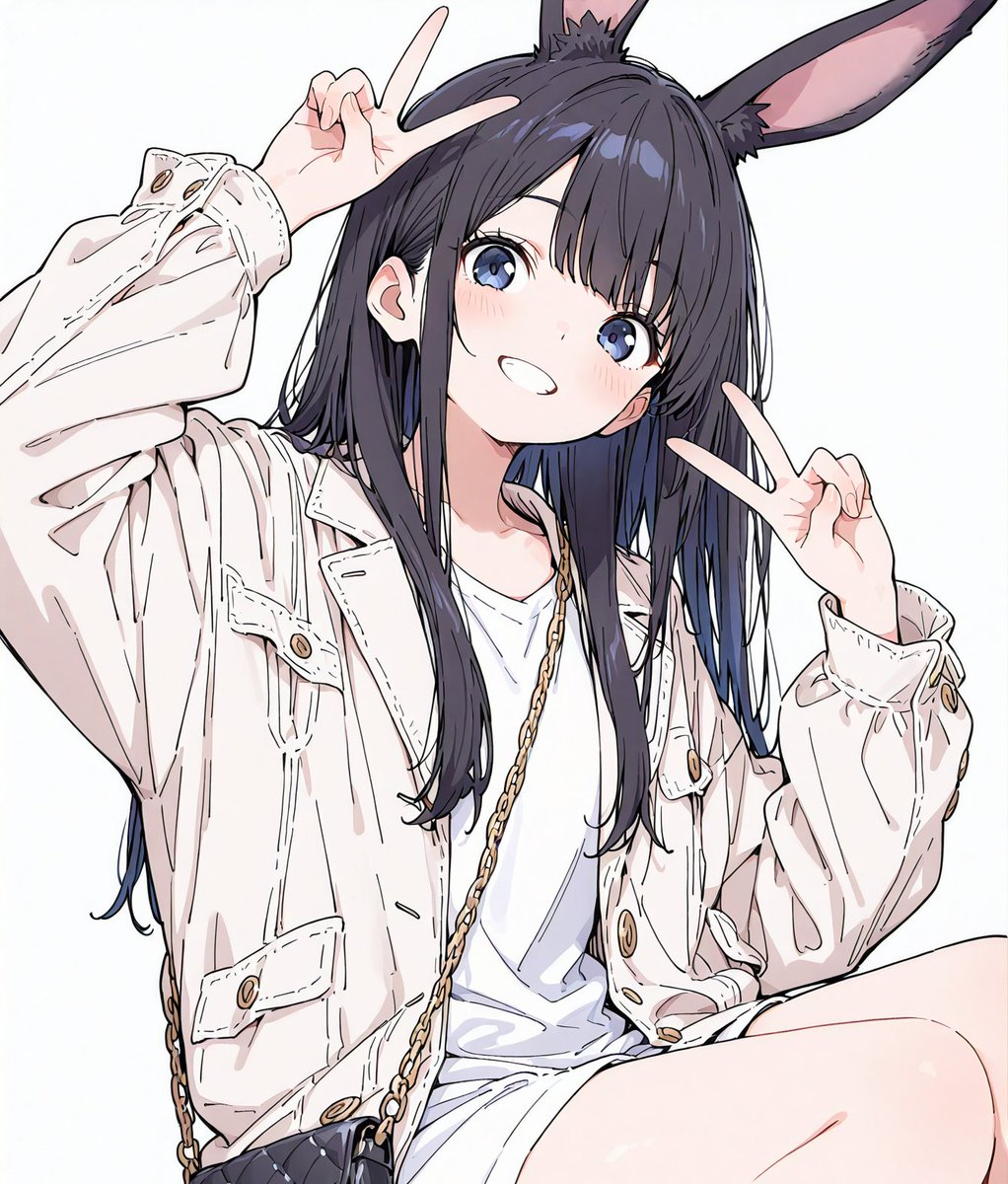 おはようございます🐰 今日もよろしくお願いします🐰🐇 #AIイラスト #AIart