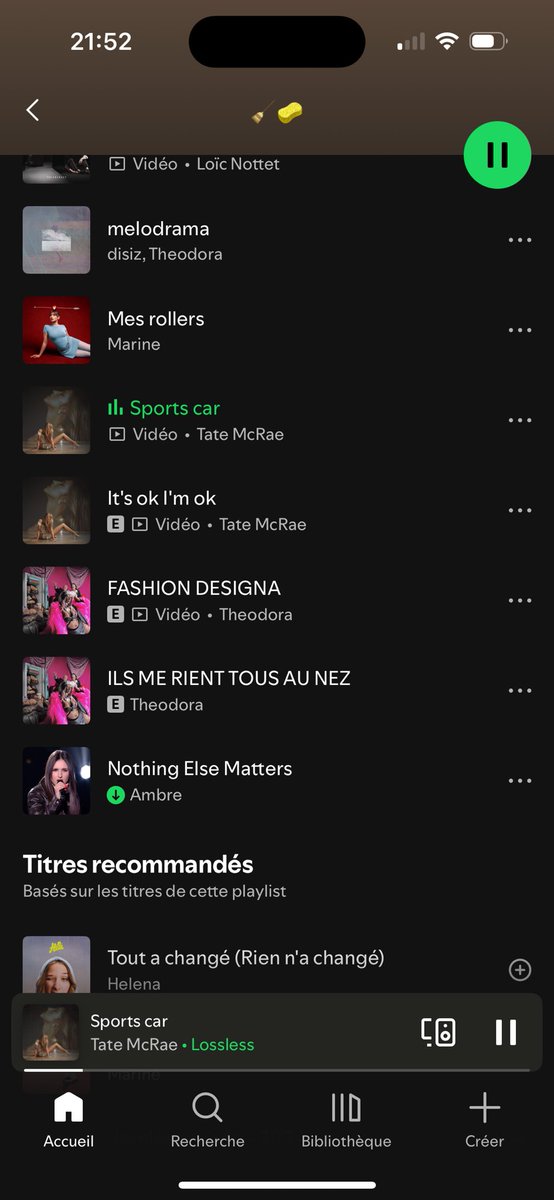 Vido292's tweet photo. Je te rassure Ambre moi j’ai adoré
« Nothing Else Matters » elle est dans ma playlist depuis 🫠
#StarAcademy #Alix https://t.co/kJi44wCxKH