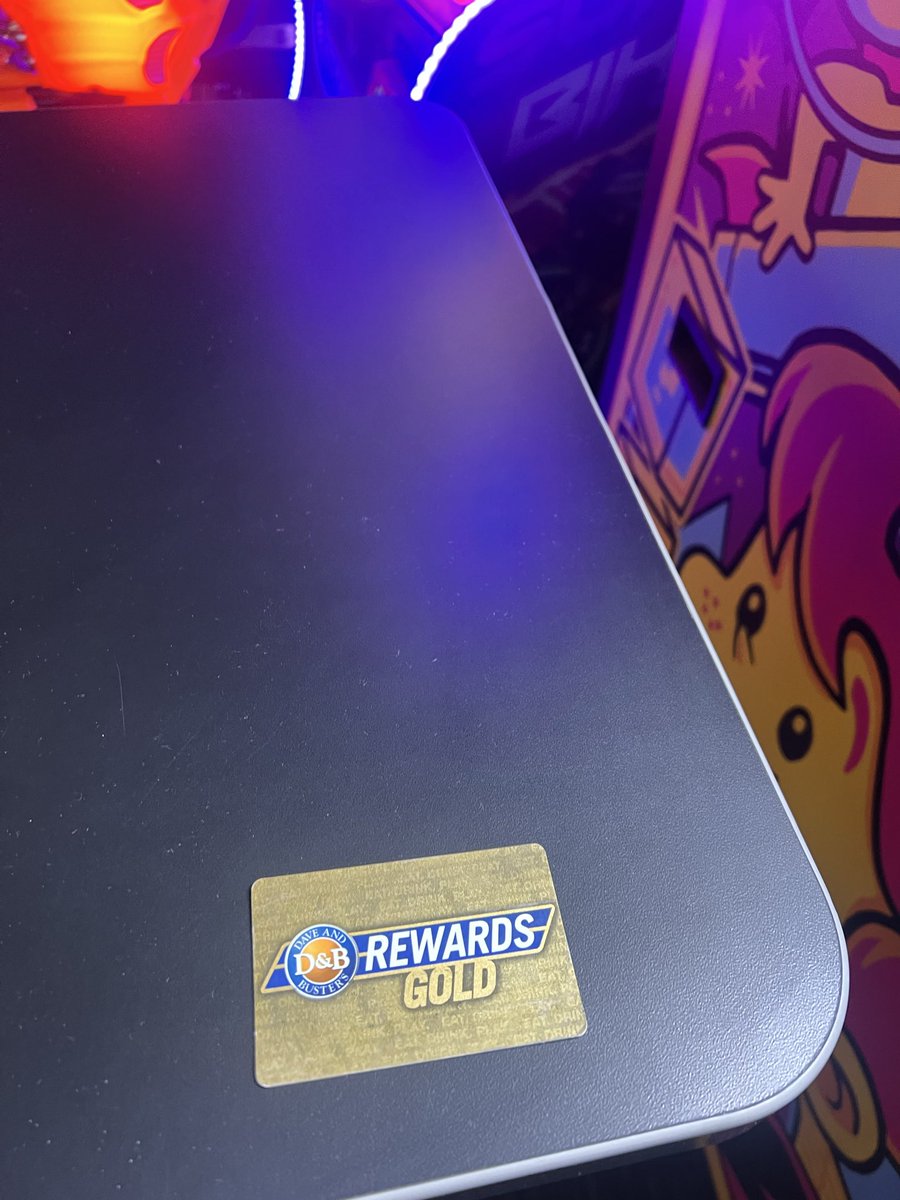 Small bummer that after 15+ years my <a href="/DaveandBusters/">Dave & Buster's</a> gold card is no longer useable. More than half the machines are tap only making the card unusable.