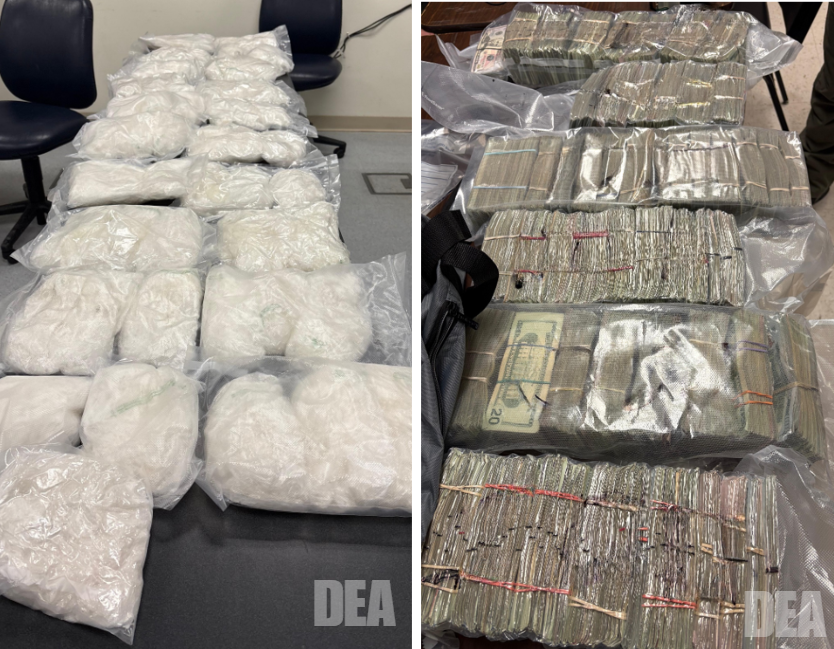 DEA Washington Division is working hard to keep synthetics from hitting the streets in Virginia!  Drug traffickers do not care about lives... but WE DO! DEA Washington Div. and <a href="/VSPPIO/">VA State Police</a>, seized 60 pounds of #meth and $600,000 in drugs proceeds.
#FentanylFreeAmerica
