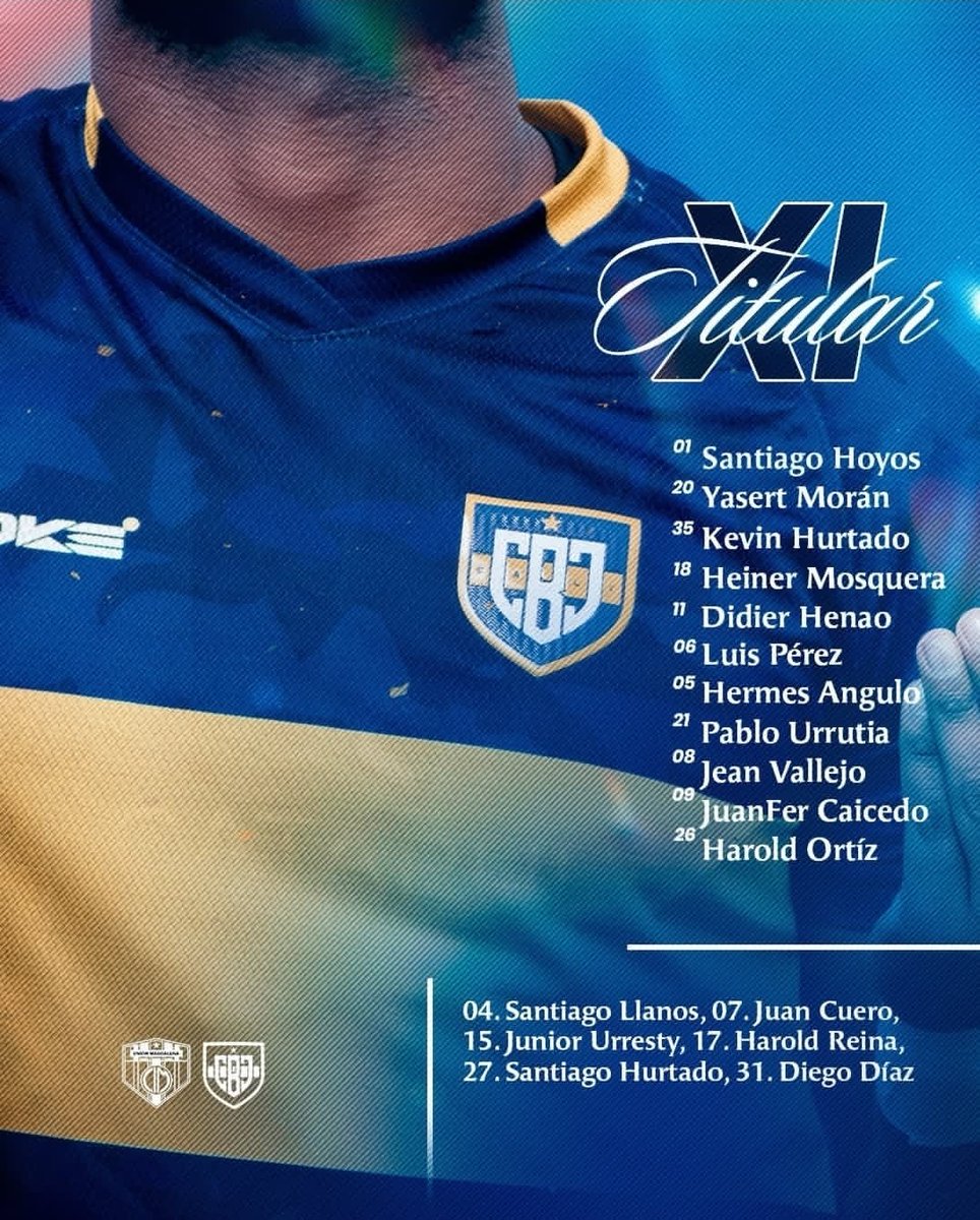 IsaacLeonJr's tweet photo. Desde las 4:00 pm en el Armando Maestre Pavajeau 🏟️, Unión Magdalena recibe a Boca Juniors de Cali por la jornada 4 del #TorneoBetplay https://t.co/NVOafP65mQ