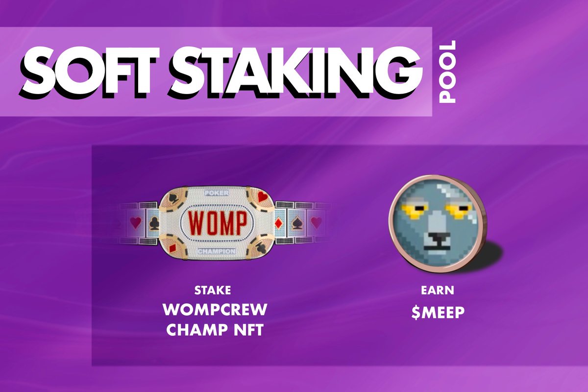 ViewRewardApp's tweet image. Are you a WOMP Poker Champ?

Visit ViewReward.app now and Opt in to get this months Champion Rewards Token!

Want to Win your Own Poker Champ Bracelet? Join The Crew and play
@WompCrew

discord.gg/KQQqAGvd3T