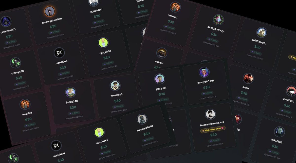 Registrations for SquidChops Season 24 opened today. In just a few hours, 35 chads have already signed up, and the prize pool is sitting at 1,050$ (30$ bounty per player). 
Registration is 100% free until we mint the pass ! You’d have to be a complete bozo not to take your shot🤡