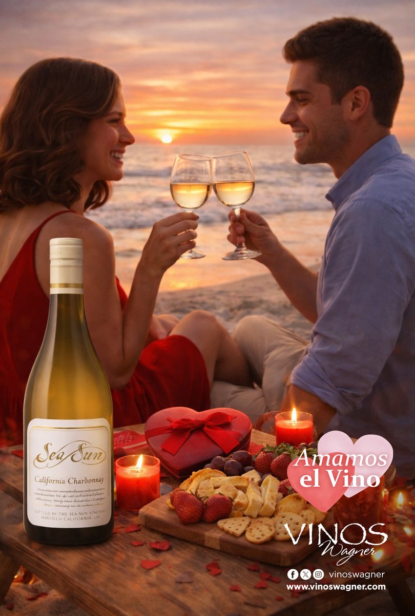 Hay miradas que lo dicen todo, pero un brindis con Sea Sun Chardonnay lo hace inolvidable. ❤️🍷 Este San Valentín, deja que el Vinos Wagner sea el cómplice de su historia.
En Vinos Wagner #AmamosElVino

vinoswagner.com
#VinosDeCalifornia #Vinoblanco #winetime #winelovers
