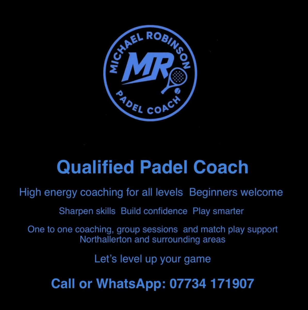 One of the original NYO members has qualified as a padel coach.

He’s a top lad and wish him all the best for his new venture.!

#NorthYorkshire #Northallerton #Thirsk 

Please give him a follow on Insta. 

instagram.com/mrpadelcoach?i…