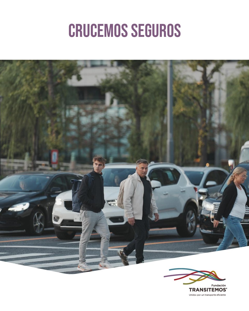 🚫 Facilita el cruce seguro.
Respeta la señalización y cede el paso a los peatones.
Cada cruce seguro es una vida protegida.

#RespetoVial
#EducaciónVial
#PeatónPrimero
#FundaciónTransitemos