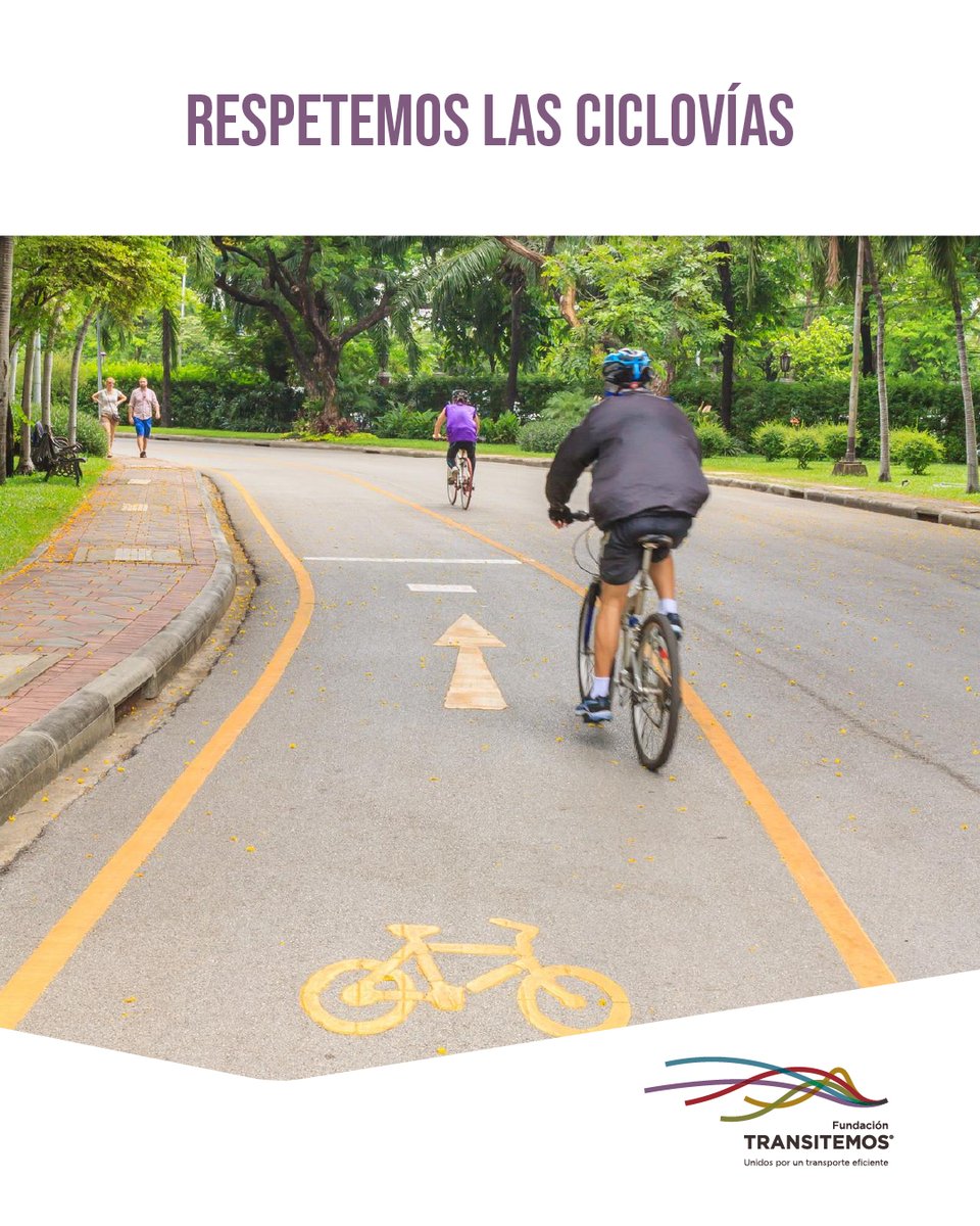 🚫 Protegen a quienes pedalean.
Respetar las ciclovías cuida la vida de ciclistas y mejora la convivencia vial.

#RespetoVial
#EducaciónVial
#Ciclovía
#MovilidadSegura
#FundaciónTransitemos