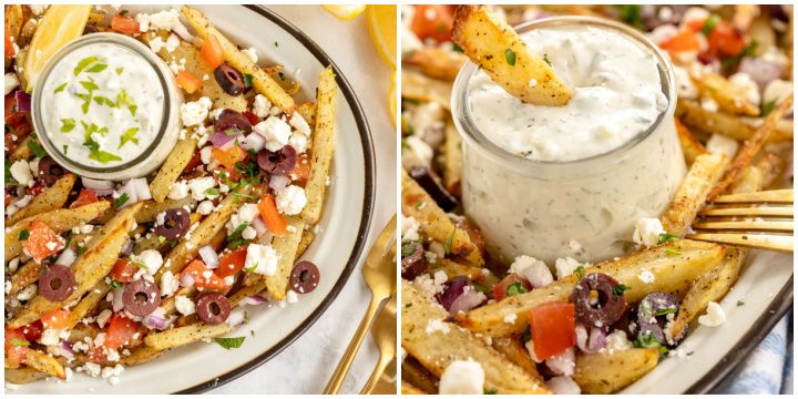 kyleecooks's tweet photo. You will LOVE these Greek Fries. Homemade fries, packed with flavor and toppings, this recipe is sure to satisfy! #greekfries #loadedfries #appetizer #kyleecooks https://t.co/uidbym0Y8Z https://t.co/nYBQBVq6SO