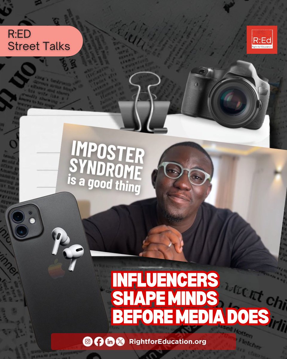 RightForEdu's tweet image. Influence shapes minds before media does. When African influencers share truth with context and care, education becomes powerful, relevant, and real. Choose what you amplify wisely📱
Read more: rightforeducation.org/2025/09/15/inf…
#RightForEducation #AfricanYouth #ResponsibleInfluence