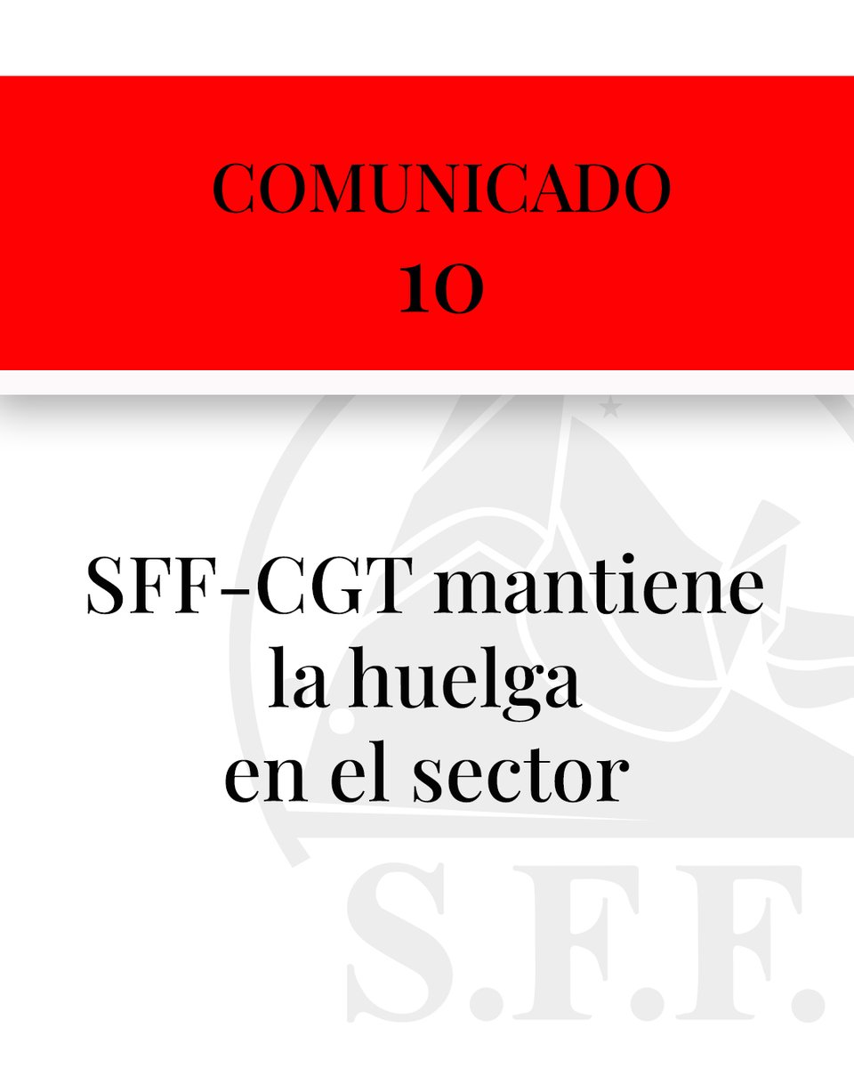 ⛔ Nos excluyen de la negociación para firmar un acuerdo que no deja de ser un parche. 

Se sigue sin dar solución a:
   ▪️ Problemas de las empresas privadas del sector
   ▪️ Dotación suficiente de personal a bordo de los trenes
   ▪️ Internalizar cargas de trabajo y concretar
