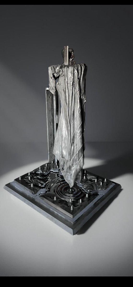 NicholasDefazi2's tweet photo. @elonmusk Making art excites me with hopes of inspiring others to create to their max! Here’s just part of my current sculpture… all hand carved steel, literally. Years of work and thousands of hours! @elonmusk it would be kick ass displayed @StarbaseTX 🇺🇸🇺🇸🇺🇸🇺🇸🚀🚀🚀🚀 https://t.co/HicgrE5yW9