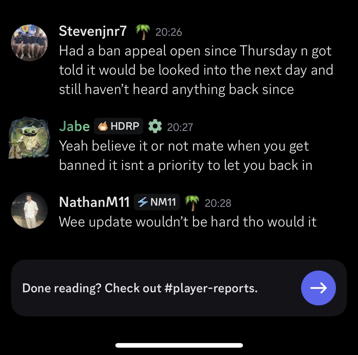 This got me permanently banned from a GTA RP server btw. Perma banned for ‘being rude to staff’