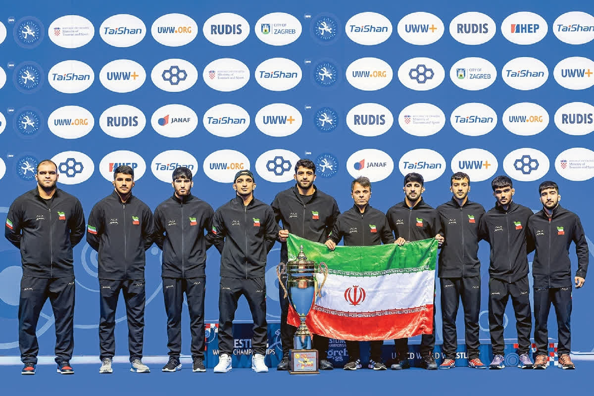 🔸The Iranian Greco-Roman wrestling team won the championship title of the World Wrestling Federation Rankings in Zagreb, Croatia, by winning 3 gold medals and 4 bronze medals.
 #Iran