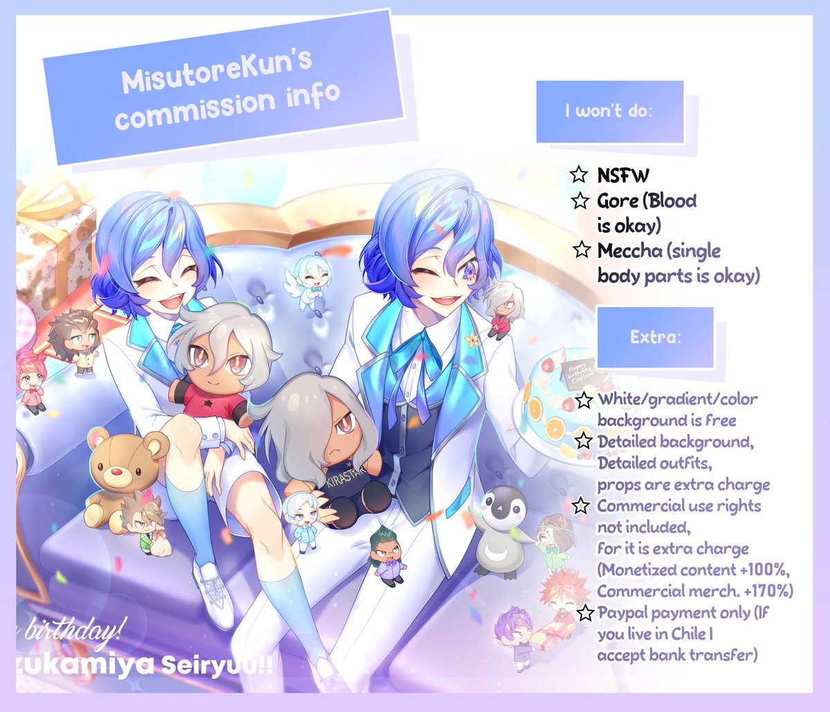 ✨MisutoreKun✨ Comms open! tweet media