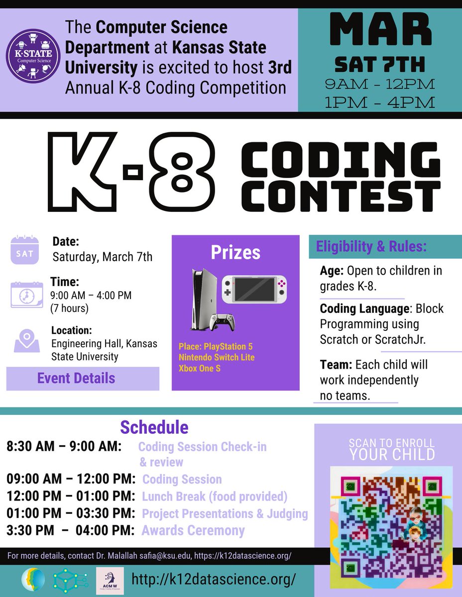 K-State Computer Science tweet media