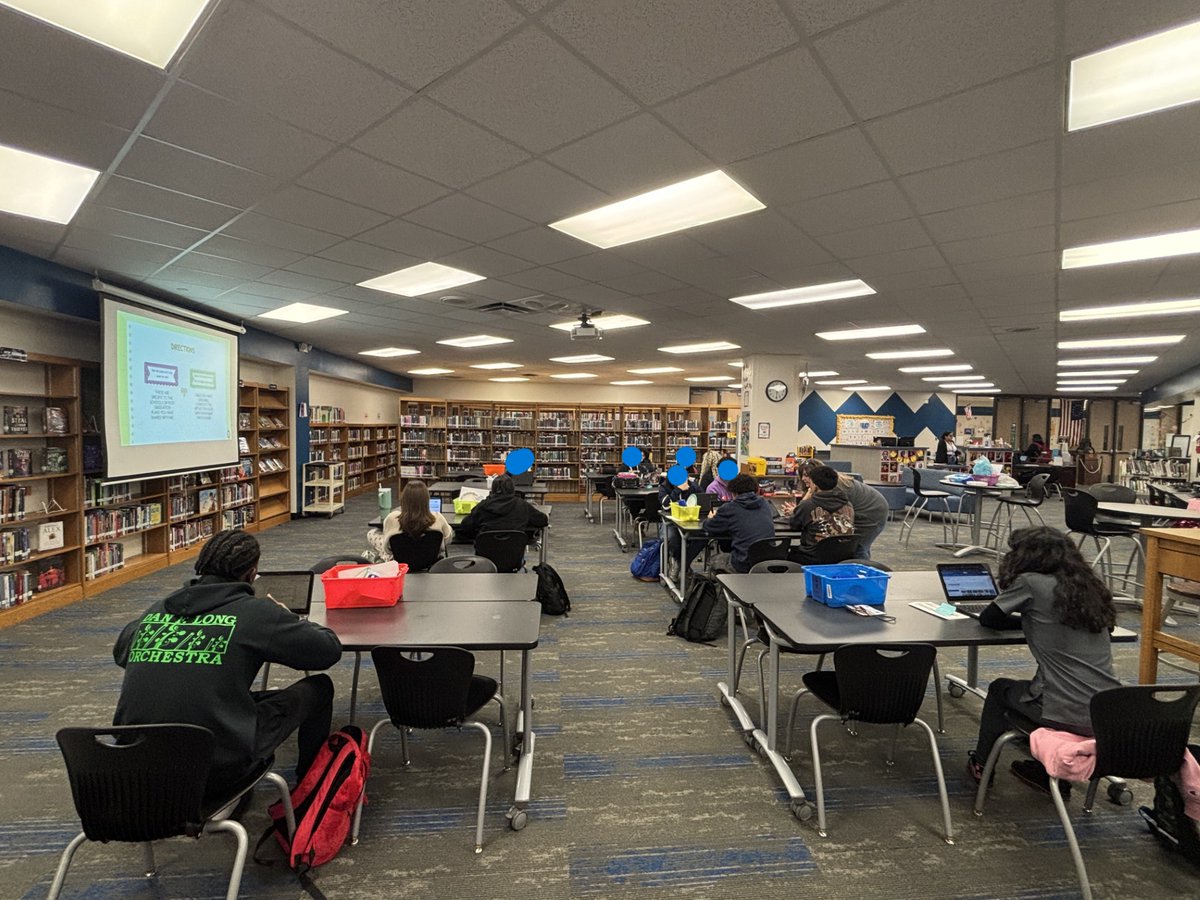 LCHS Library tweet media