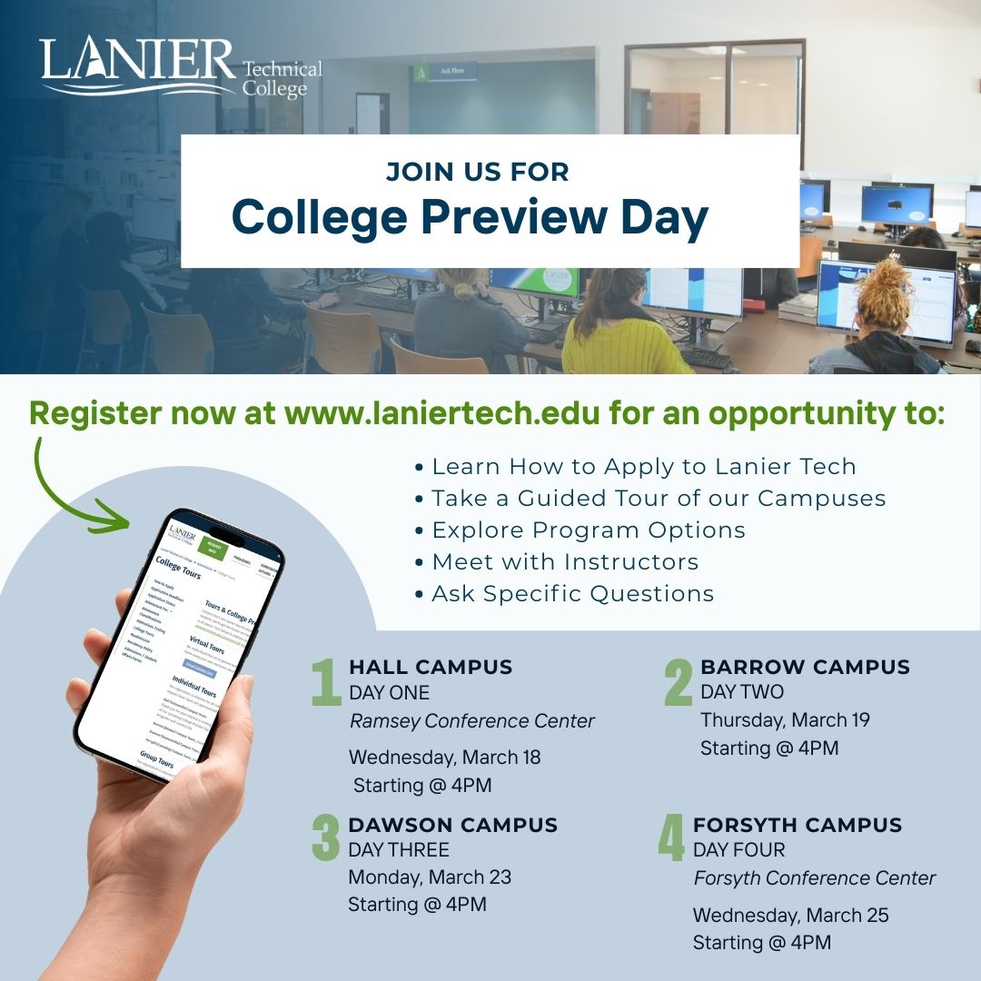 Lanier Tech tweet media