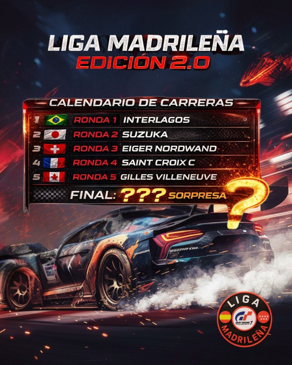 + de 100 pilotos apuntados a la PreQ.
Desde Madrid para toda la comunidad #simracing
Aún estás a tiempo de participar.
Todos los viernes de febrero y marzo 💪💪

<a href="/SIMRACINGMADRID/">SIMRACING MADRID</a>