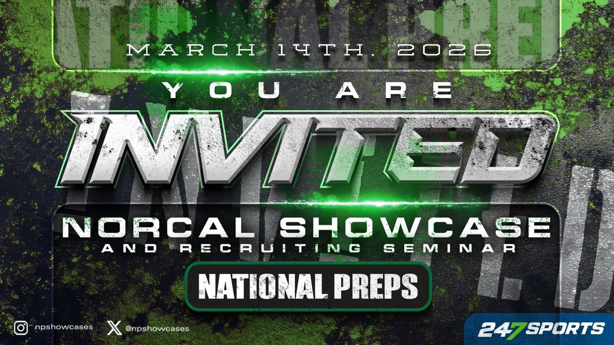 Thank you <a href="/NPShowcases/">National Preps Showcases</a>  <a href="/BrandonHuffman/">Brandon Huffman</a> and <a href="/PGregorian/">Paul Gregorian</a> <a href="/247Sports/">247Sports</a> for the invitation to NORCAL SHOWCASE!! 
Cant wait to compete against the west coast's best!!🏆

<a href="/SchwartzAthlete/">SchwartzAthleteSpotlight</a> <a href="/tommys2s/">tommy flanagan</a> <a href="/mohi_football/">Monarch Coyotes Football</a>
<a href="/MattT8Scouting/">Matt Tate</a> <a href="/CoPreps/">CO Prep Varsity</a> <a href="/sixstarfootball/">Six Star Football | PLUS+</a>
<a href="/CoachAK_Power/">Alex Kelley</a> <a href="/mosesk225/">Kevin Moses Scouting and Promotional Services</a>