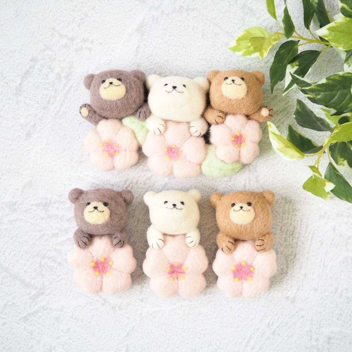 kumamia（くまみあ）@羊毛フェルトでくまの3兄弟をつくっている人