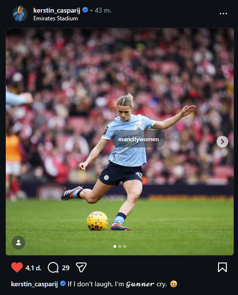 feistywoso's tweet photo. Win or lose, I love that Kerstin is a good sport about it and posts a pun either way. https://t.co/An6XhA6g4H