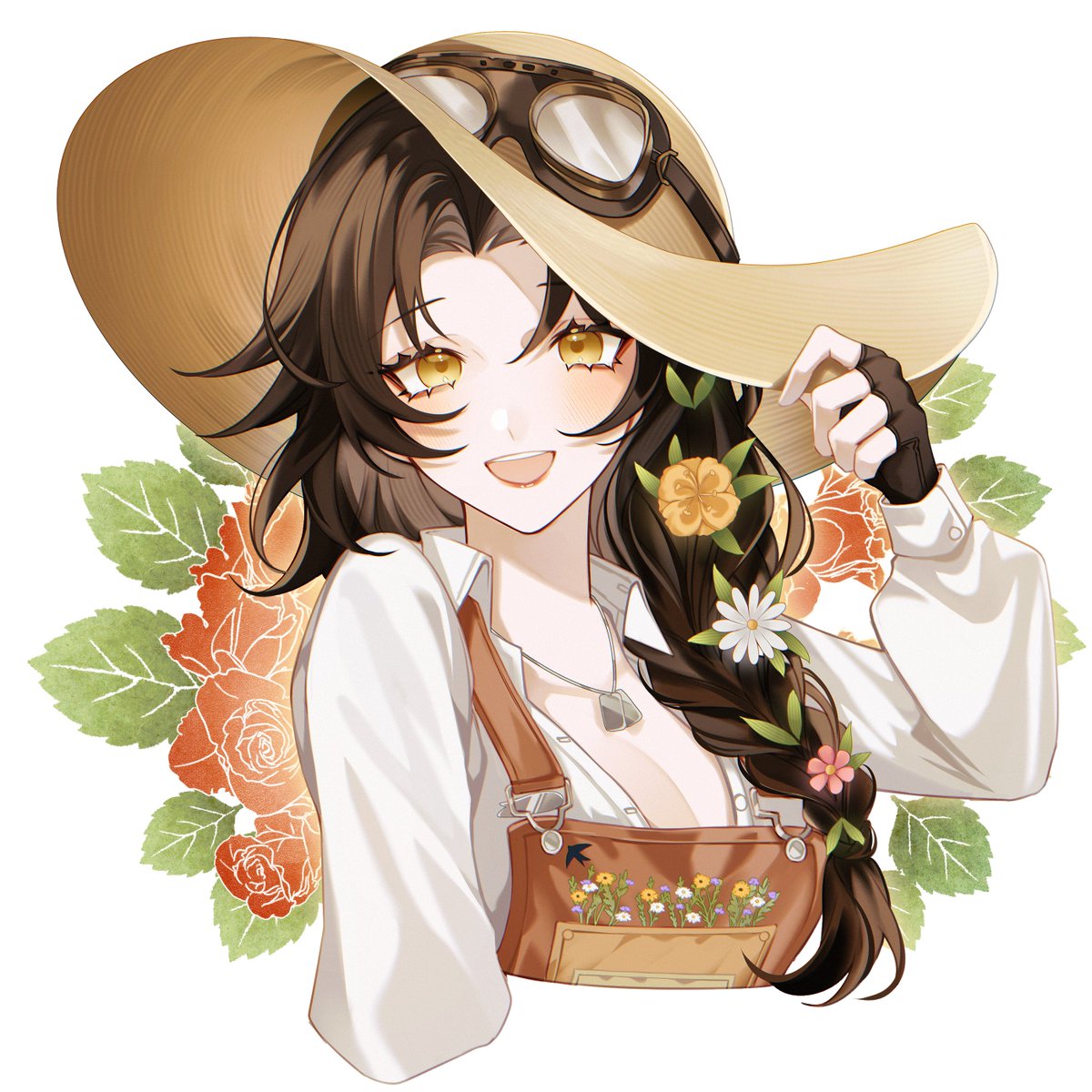 Hi new people! 👋

You probably found me because i'm French! 🇫🇷
I'm Camille, <a href="/floratelier_/">florAtelier 🌼✨</a> 's leader and Daisy!

I'm half 🇫🇷, half 🇦🇹, but I actually live in 🏴󠁧󠁢󠁳󠁣󠁴󠁿~
I sing silly songs, write silly tweets and play silly games~ Nice to meet you all!! 🌼 

🎨 @/marchnotia