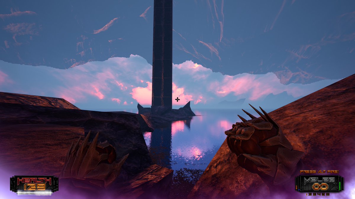 I feel like the Black Labyrinth DLC perfected AMID EVIL's art style. I can't get enough of it! We need more early 2K 3D art style games!