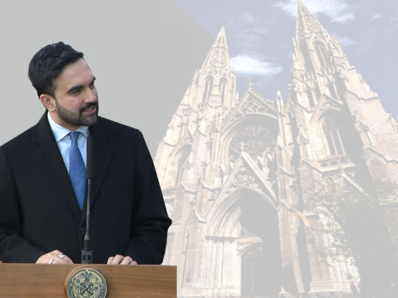 CatholicLeague's tweet photo. Mayor Zohran Mamdani’s professed interest in diversity and inclusion obviously hits a brick wall when it comes to Catholics. He wants nothing to do with them.
https://t.co/HIx8L8UNty https://t.co/P2u2v9555D