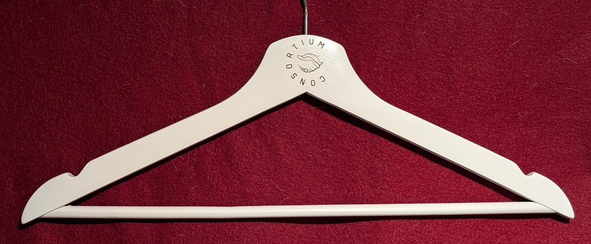White Consortium Hanger…

Or anybody Logo at all ?  Just let me know 👍

If you’d like this set, then please just copy the image and direct message me to order…thank you 🙏