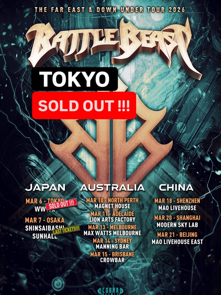 Battle Beast tweet media