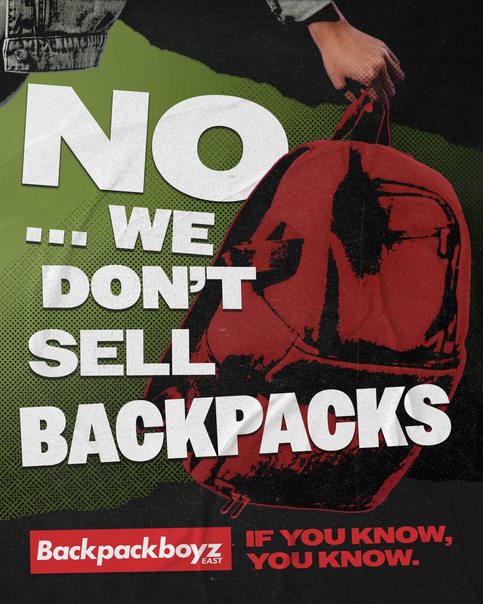 Backpackboyz East tweet media