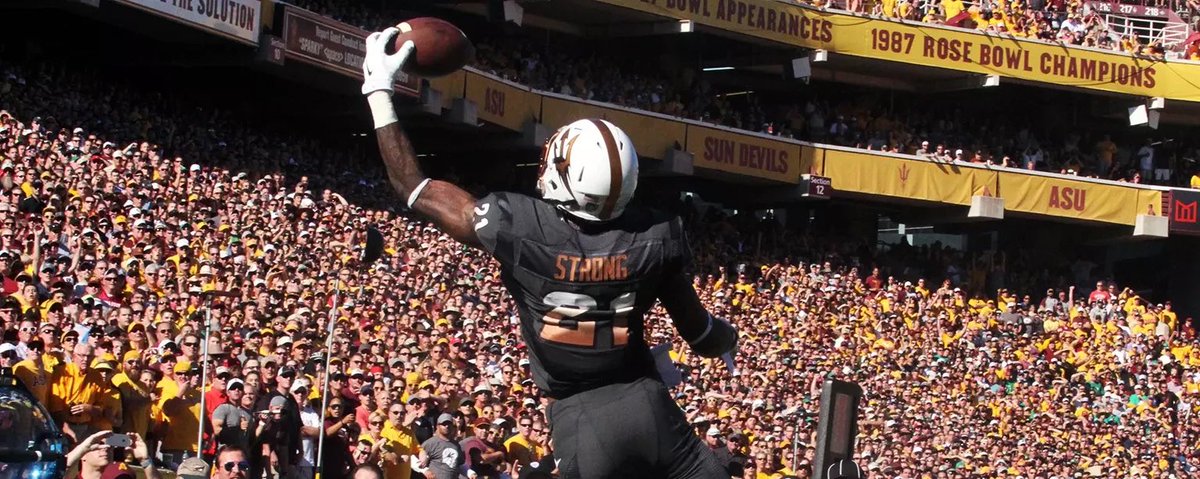Easily ASU vs Notre Dame 2014 top 10 ranked match up we dropped 55 10/10 best game I’ve ever seen live