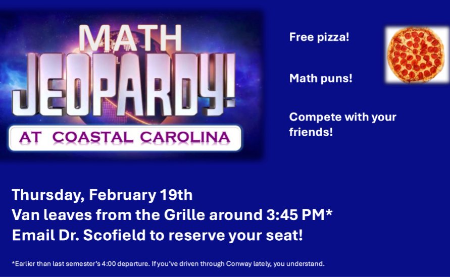 Francis Marion University Mathematics tweet media