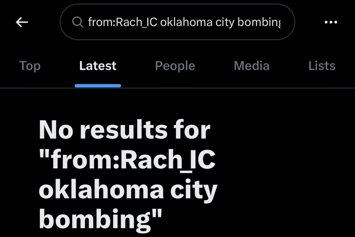 not_SPAM_'s tweet photo. @Rach_IC ???? And yet you have been SILENT about the Oklahoma City bombing… https://t.co/FilP5l3gyx
