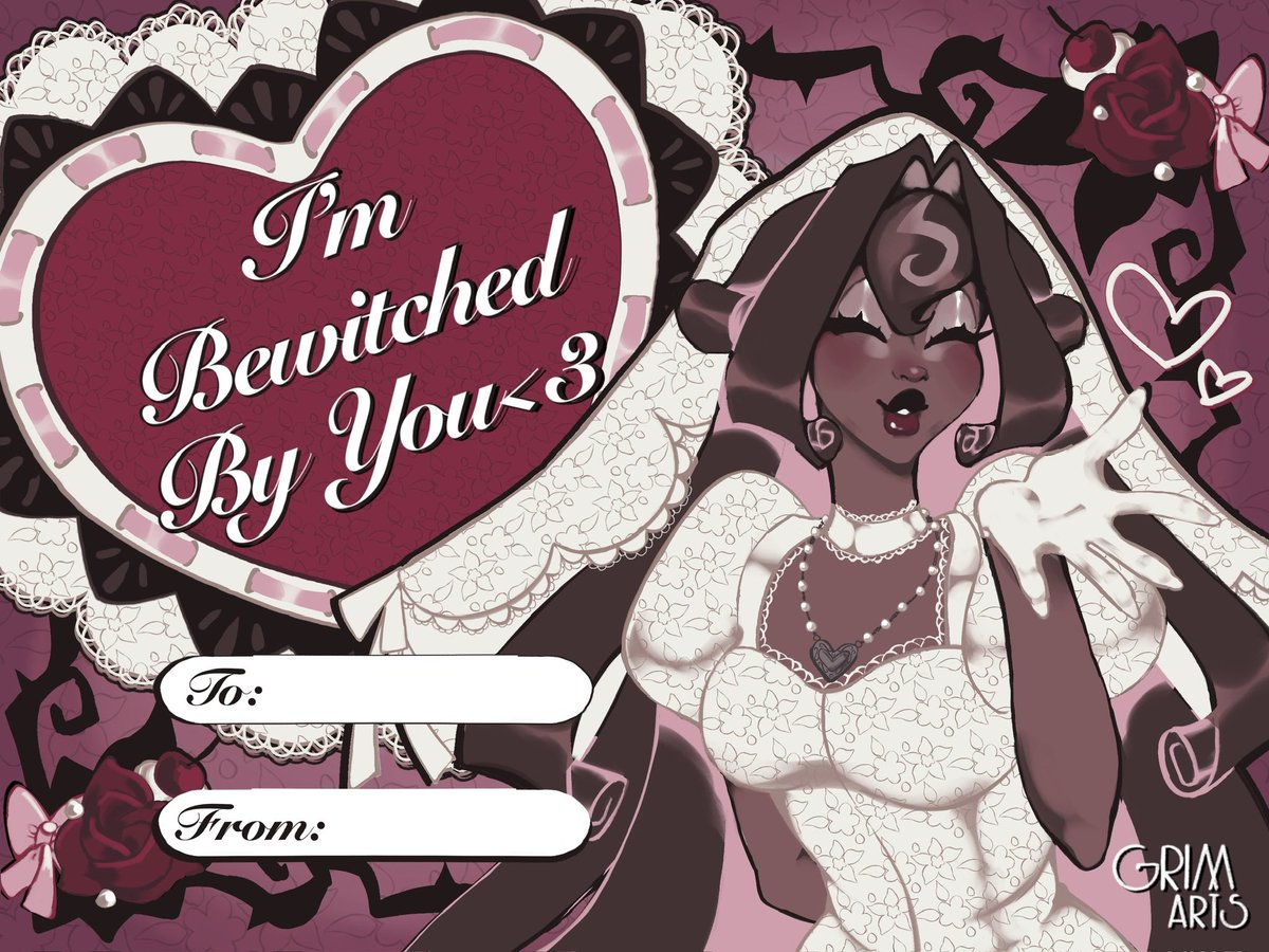 GrimArtsWH's tweet photo. I had to draw my girl for #stvalencringe can’t believe it’s almost a year since she came out
#blackforestcookie #crk https://t.co/0L3pYoZyBm