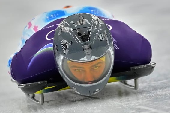 Vladyslav Heraskevych, Ukraine's first ever skeleton athlete, wears a helmet honoring Ukrainian athletes killed by Russia.

When athletes are murdered, sport stops being neutral 

This matters, <a href="/heraskevych/">Vladyslav Heraskevych OLY</a>