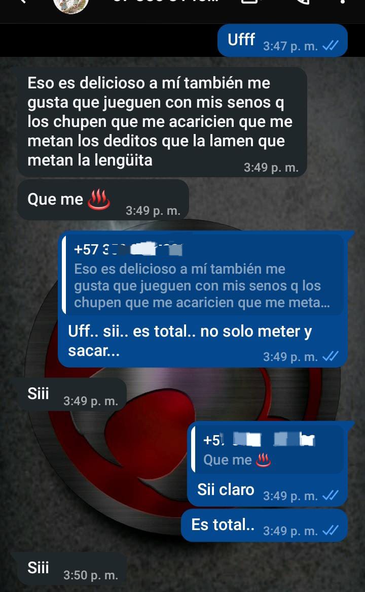 Que rica conversación con mi.nueva mosita virtual...