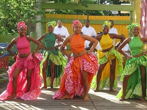 Bomba is a music and dance tradition created by enslaved Africans on Puerto Rican sugar plantations. Instead of the dancer following the drummer, the drummer follows the dancer. The movements are also said to include gestures that mocked the enslavers.