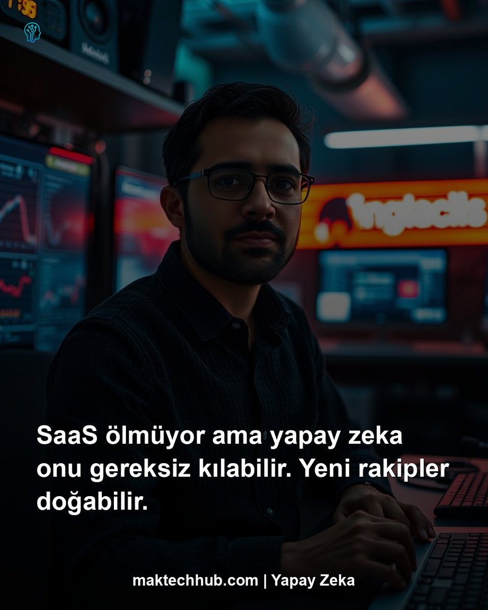 Databricks CEO'su Ali Ghodsi'ye göre SaaS ölmeyecek ancak yapay zeka onu yakında alakasız hale getirecek. Yapay zeka büyük SaaS uygulamalarını tamamen değiştirmeyecek ancak yeni ve güçlü rakiplerin ortaya çıkmasına yol açacak. #Databricks #YapayZeka #AI #Yazılım #ABD